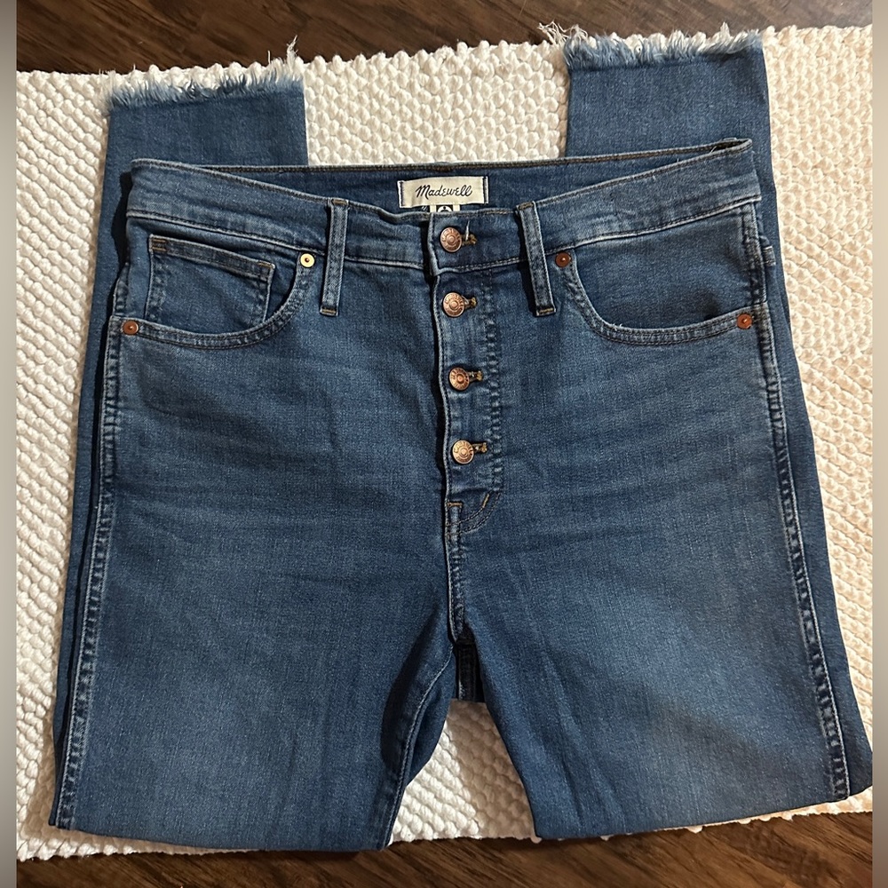 Madewell High-Rise Skinny Jeans - Size 30